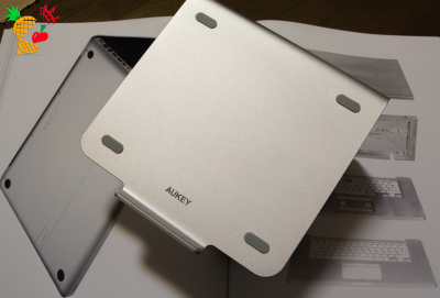 AUKEY Laptop PC スタンド HD - LS（Laptop PC、iPad、MacBook、MacBook Pro、MacBook Air、一般的な Laptop PC 等 11 〜 17 inch 以内に対応）