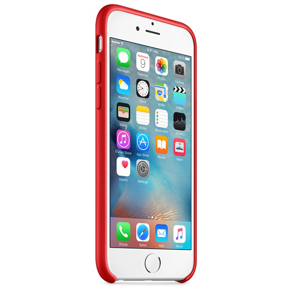 iPhone 6s シリコンケース（PRODUCT）RED