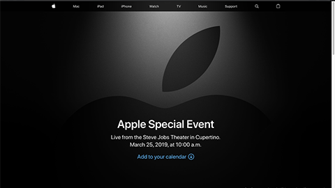 Apple Special Event, March 2019