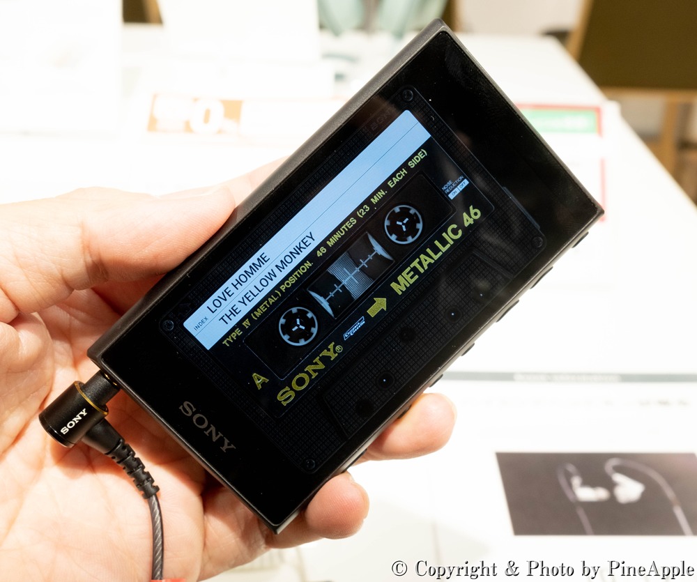 Sony ストリーミングサービス対応 Walkman Nw A100 シリーズ をリリース Pine Apple
