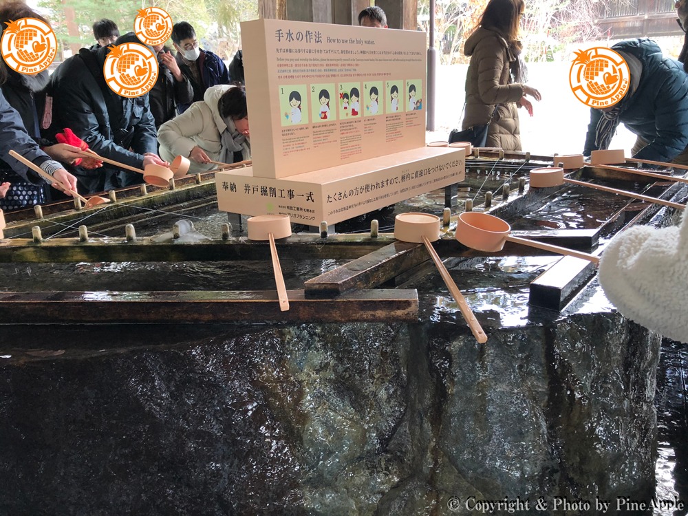 北海道神宮：手水舎