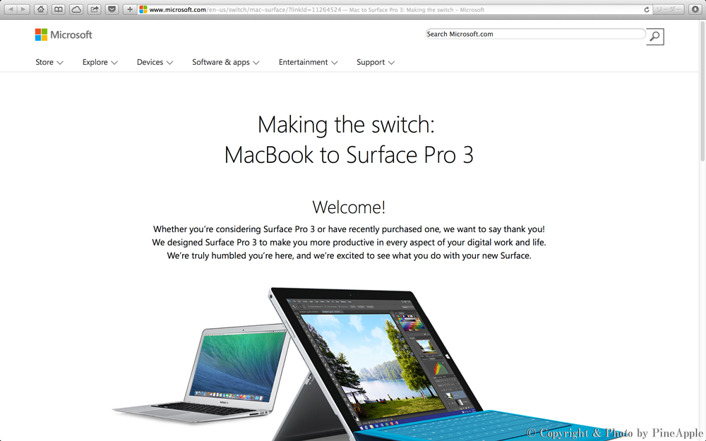 Switch from Mac to Microsoft Surface