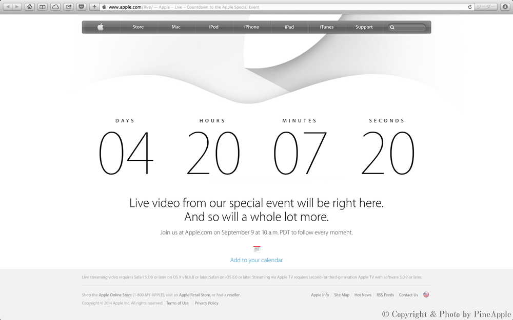 Apple - Live - Countdown to the Apple Special Event