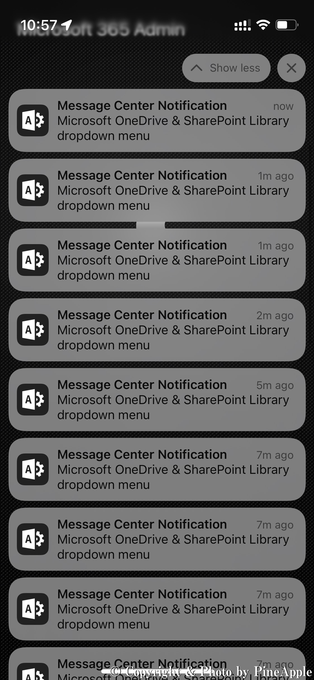 Admins may be receiving multiple notifications regarding a Message Center post - MO301479
