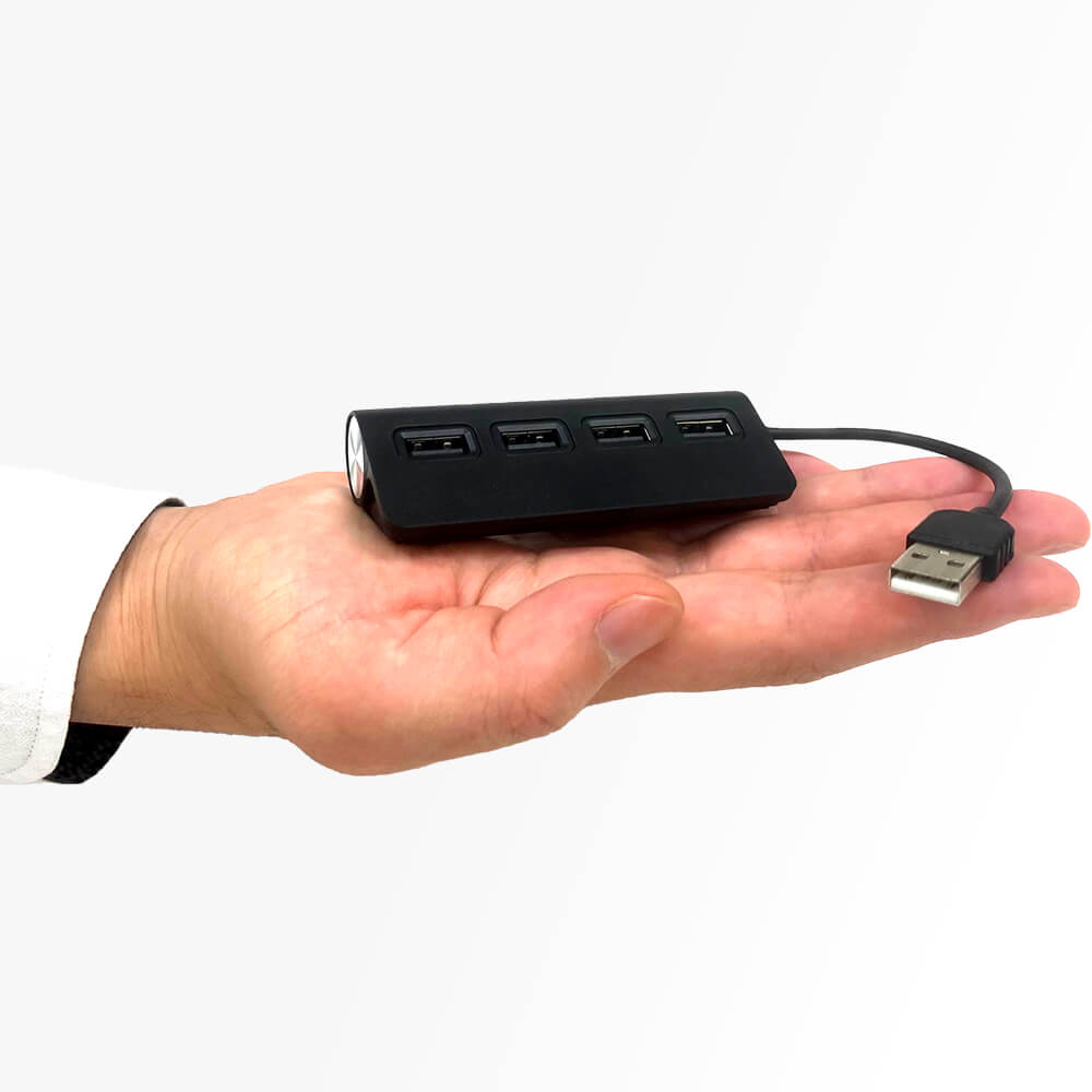 USB 4 ポート USB 2.0 ハブ（UNITCOM UNI - U2H - A4 ）