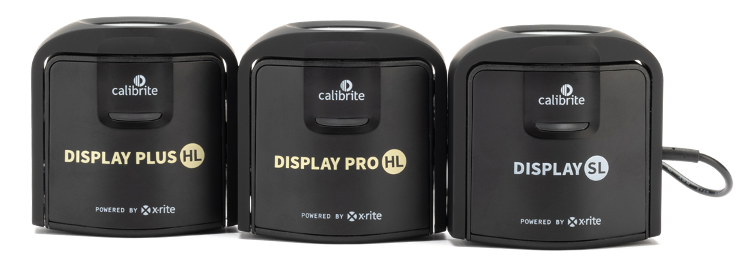 Calibrite：Display Plus HL、Display Pro HL、Display SL