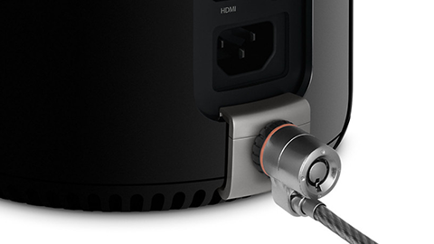 【Apple】”Mac Pro（Late, 2013）” 向け専用アダプター “Mac Pro Security Lock Adapter” をリリース