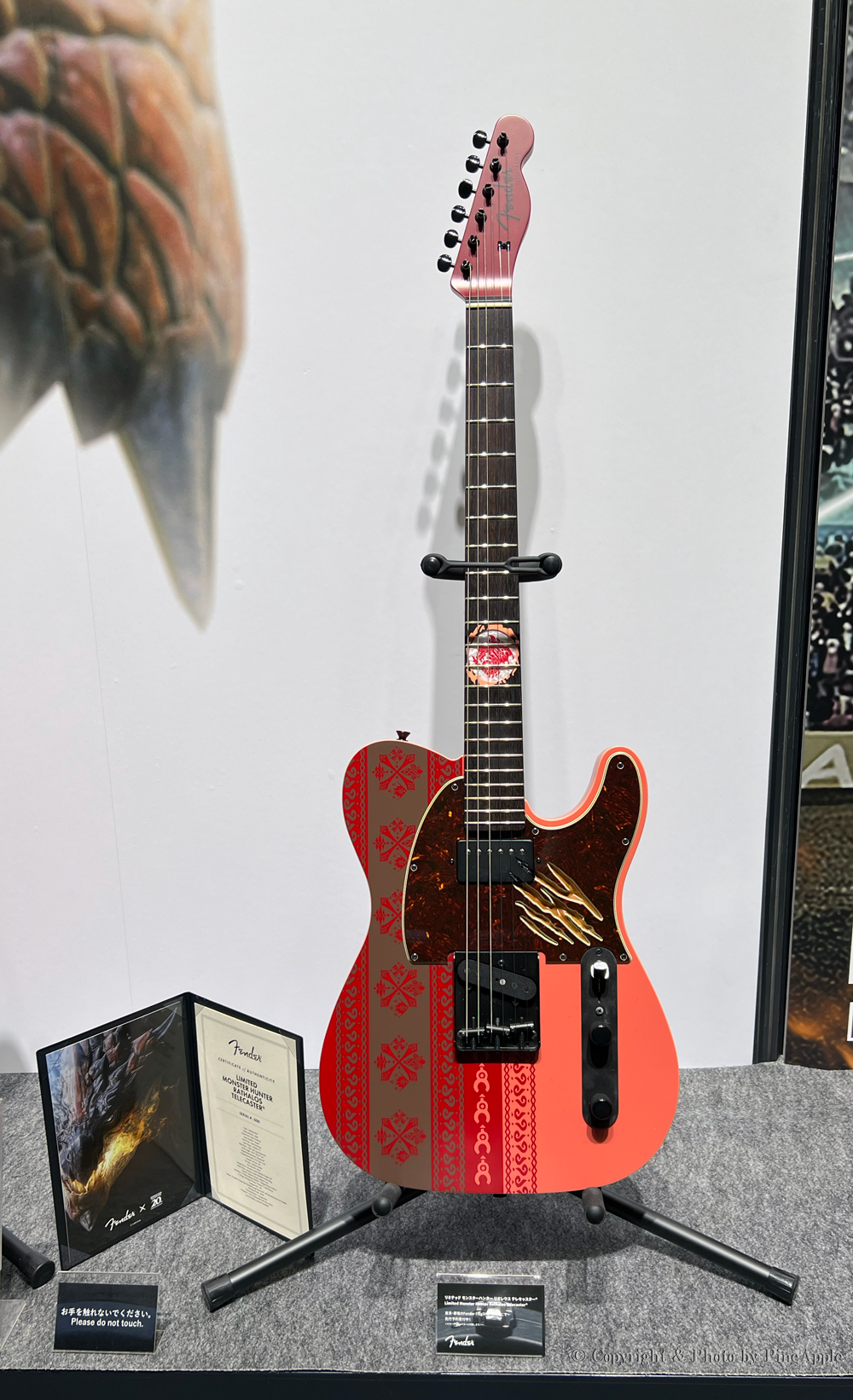 Limited Monster Hunter Rathalos Telecaster®（モンスター ハンター リオレウス テレキャスター） Telecaster®（モンスター ハンター リオレウス テレキャスター）