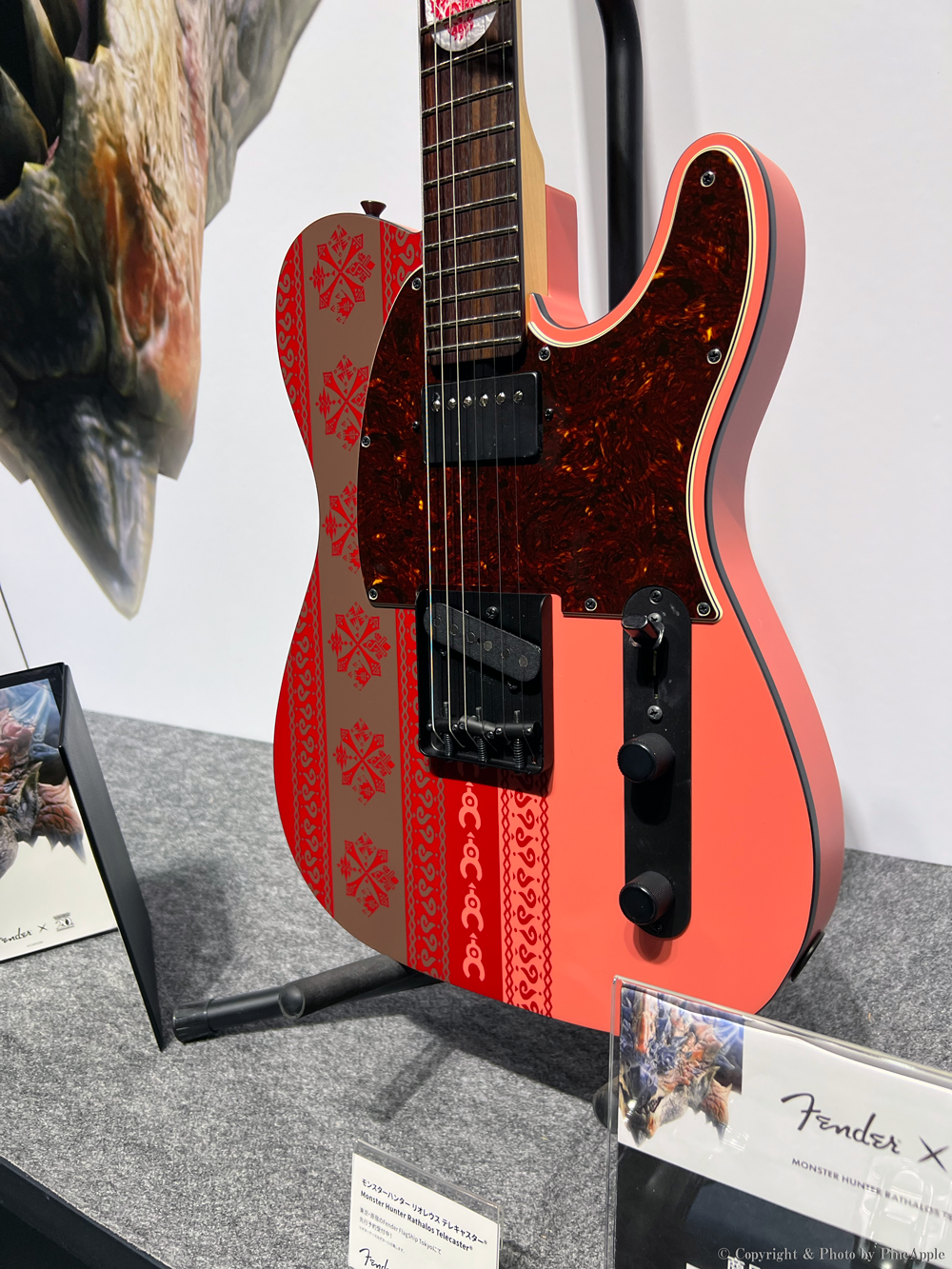 Monster Hunter Rathalos Telecaster®（モンスター ハンター リオレウス テレキャスター） Telecaster®（モンスター ハンター リオレウス テレキャスター）