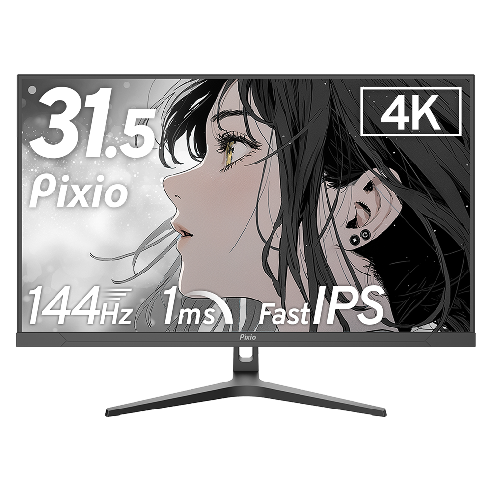 Pixio PX32U WAVE Black（ブラック）