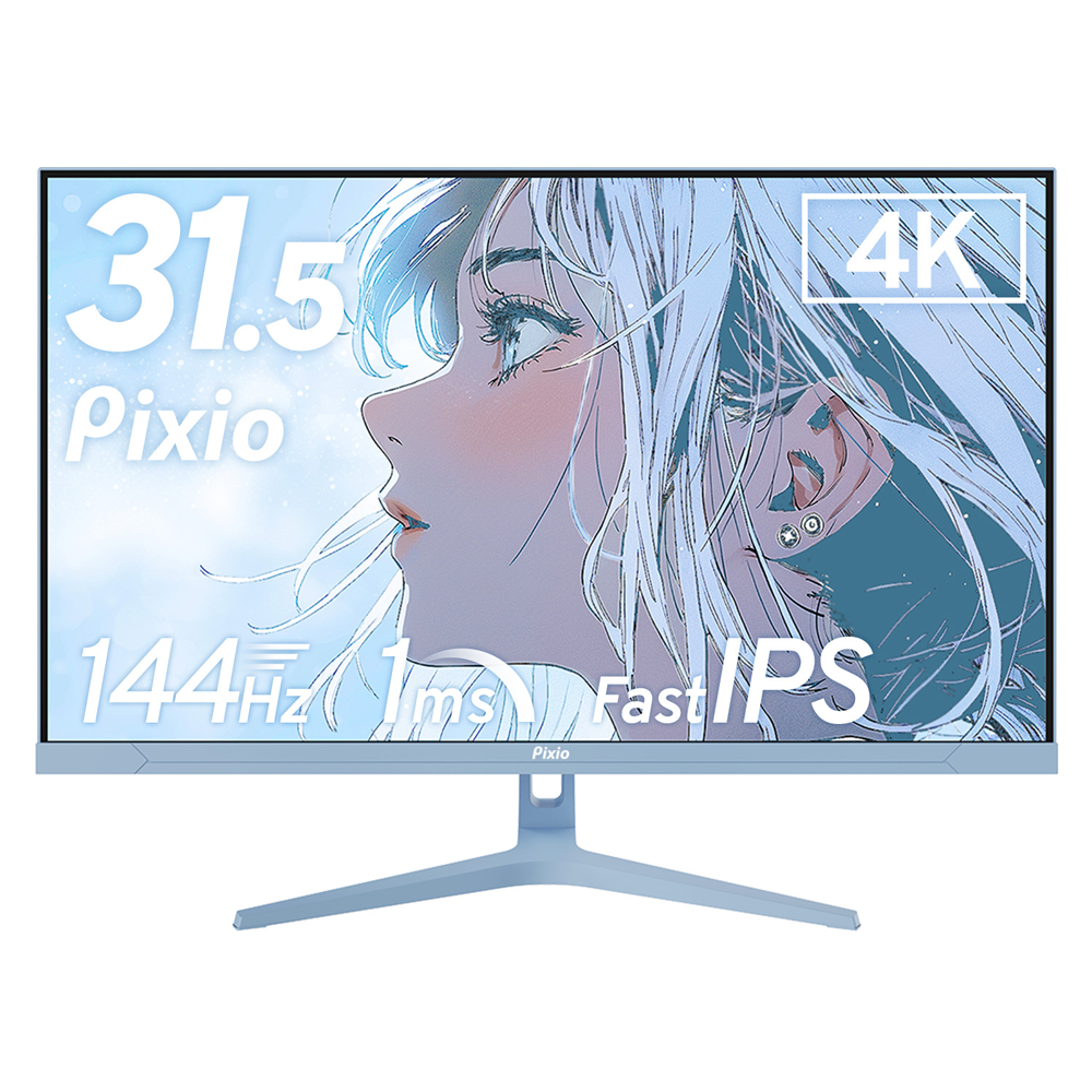 Pixio PX32U WAVE Pastel Blue（パステル ブルー）