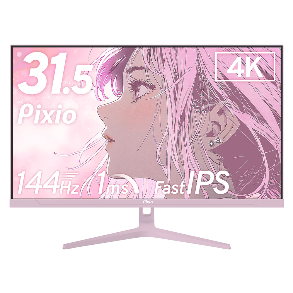 Pixio PX32U WAVE Pastel Pink（パステル ピンク）