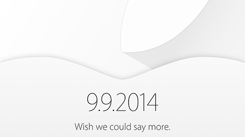 【Apple】”Apple Special Event September 9, 2014″ を開催へ