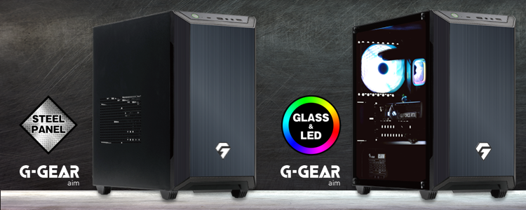 G - GEAR Aim：G - GEAR Aim スチール モデル、G - GEAR Aim GLASS & LED モデル