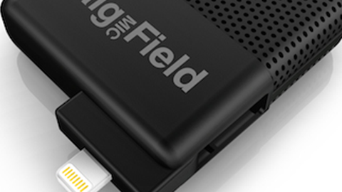 【IK Multimedia】Lightning コネクターに直接挿して使える 24 bit のデジタル ステレオ マイク “iRig Mic Field” を発表