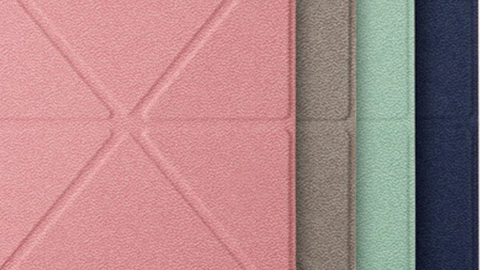 【moshi】縦置き、横置きスタンドとしても利用できるユニークな折り紙折りたたみ式カバー “moshi VersaCover for iPad mini with Retina Display” をリリースへ