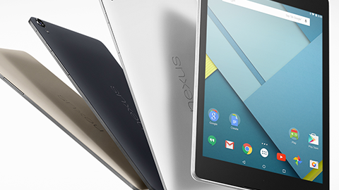 【アップデート情報】”Nexus 9 Wi-Fi モデル” を大手家電量販店やオンライン ストアでリリース