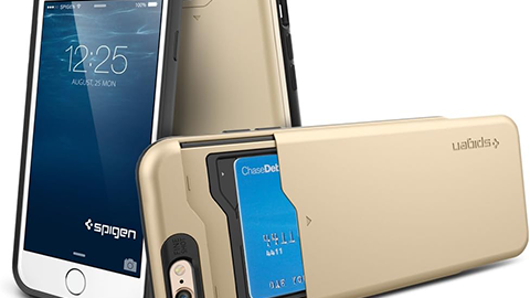 【Spigen】2 枚のカードを収納できる便利な “Spigen スリム アーマー CS for iPhone 6” をリリース