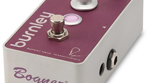 【Bogner】ホット クランチから強力なハイ ゲインまで楽しめる “ディストーション” “Burnley” をリリース