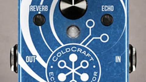 【Coldcraft Effects】”Echo（エコー）” と “Reverb（リバーブ）” をパラレルで組み合わせたエフェクター “Coldcraft Effects EchoVerberator” をリリース