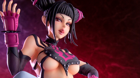 【KOTOBUKIYA】”BISHOUJO シリーズ” より、”STREET FIGHTER 美少女 ジュリ” をリリースへ