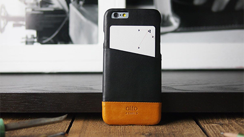 【alto】IC カードを収納できるカード ホルダーを搭載した本革製 “iPhone 6” 向けケース “alto Metro for iPhone 6” をリリースへ