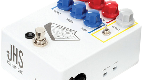 【JHS Pedals】ヴィンテージ コンソールのサウンドをシュミレートするペダル “Colour Box” をリリース