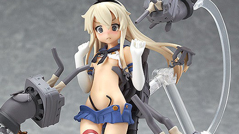 【GOOD SMILE COMPANY】”figma” スケールのスタチュー シリーズ第 1 弾として、”figFIX 艦隊これくしょん – 艦これ – 島風 中破 Ver.” をリリースへ