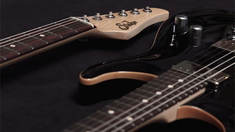 【Suhr】グラマラスなボディー シルエットのカーブ トップ モデル “J Standard Carve Top” をリリース