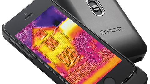 【FLIR Systems】Apple が赤外線サーモグラフィー機能の搭載された “FLIR ONE 熱探知カメラ付きケース for iPhone 5／iPhone 5s” の取扱いを開始