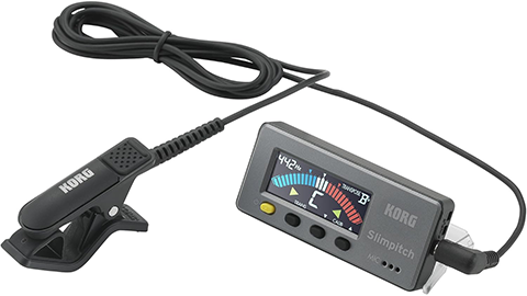 【KORG】ブラス バンドやオーケストラ楽器奏者向けの新たなコンパクト チューナー “Slimpitch” をリリースへ