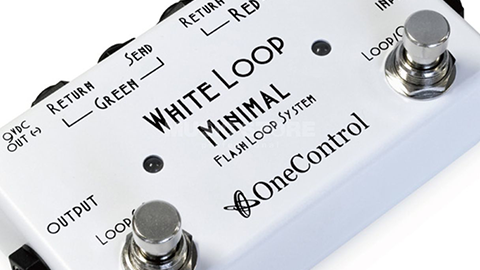 【One Control】2 つの DC Out を搭載した 2 Loop スイッチャー “Minimal Series Black Loop” および “Minimal Series White Loop” をリリース