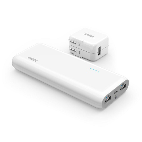 Anker® Astro E4 第 2 世代 モバイル バッテリー 13,000 mAh アダプター付属モデル
