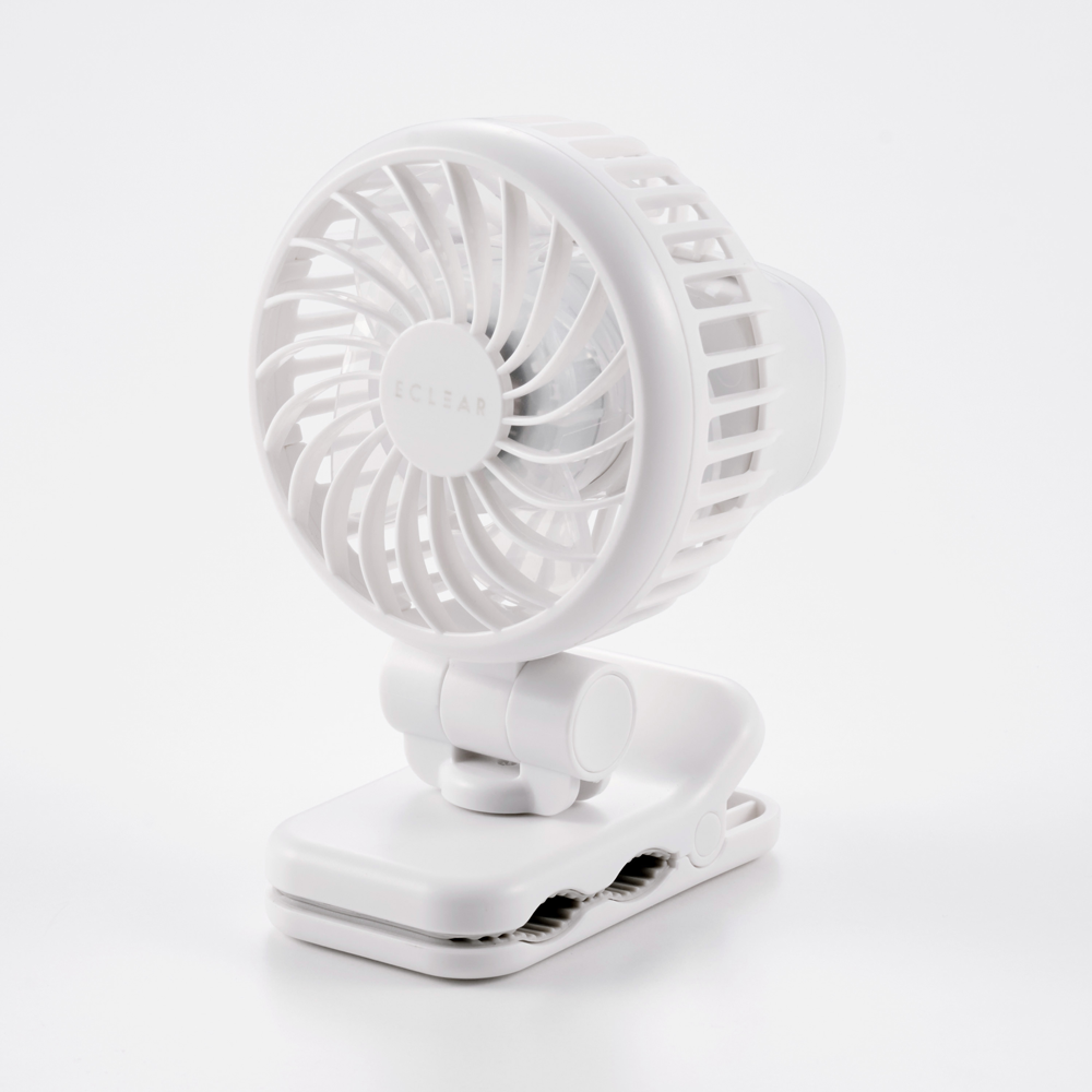 クリップ付き ミニ ファン