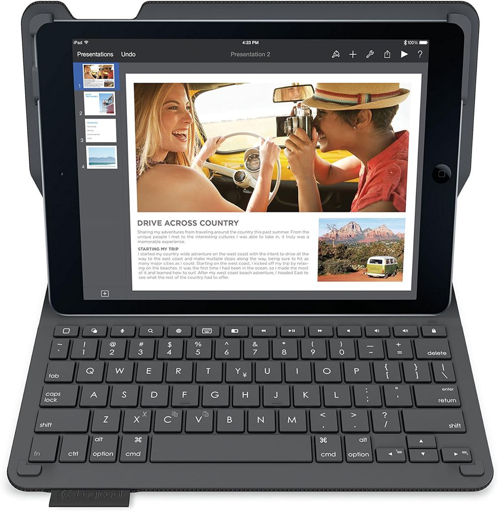 ロジクール キーボード一体型保護ケース for iPad Air 2（Logicool® TYPE+ Protective case with integrated keyboard for iPad Air 2）