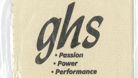 【GHS Strings】弦の寿命を長持ちさせることのできる弦専用クリーニング クロス “A8 – String Cleaning Cloth” をリリース