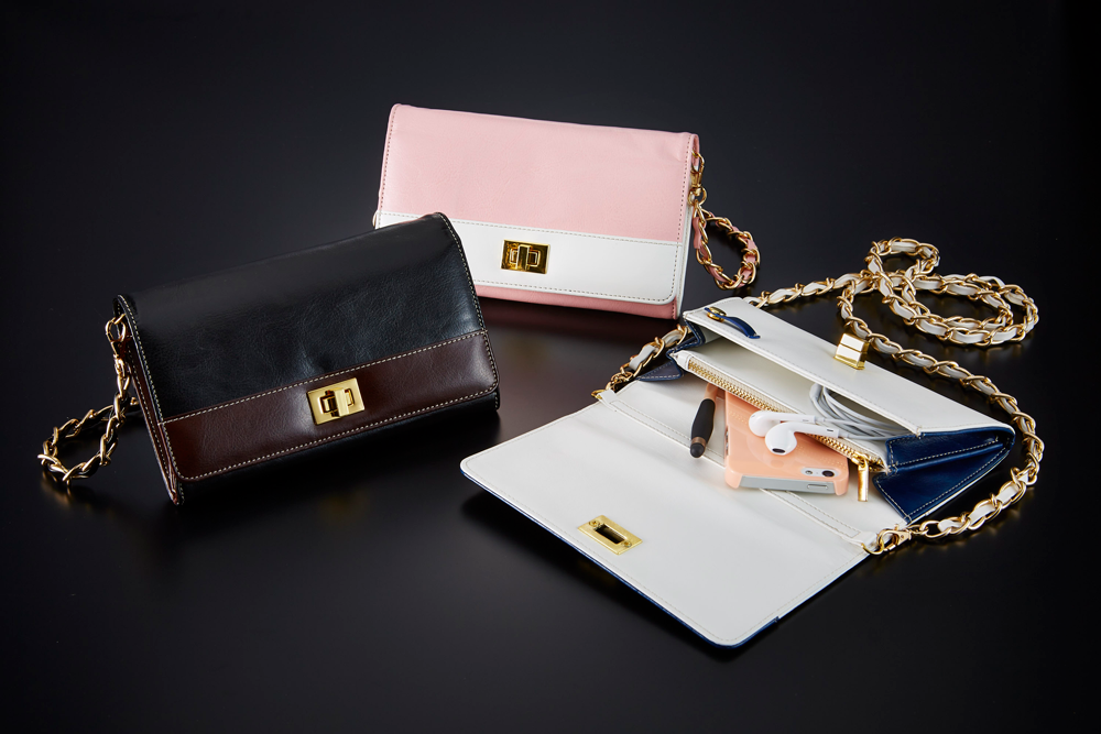 【Simplism】小物、カード類、紙幣、コインなどを 1 つにまとめて持ち歩けるバッグ “Simplism Mini Bag” をリリースのサムネイル画像