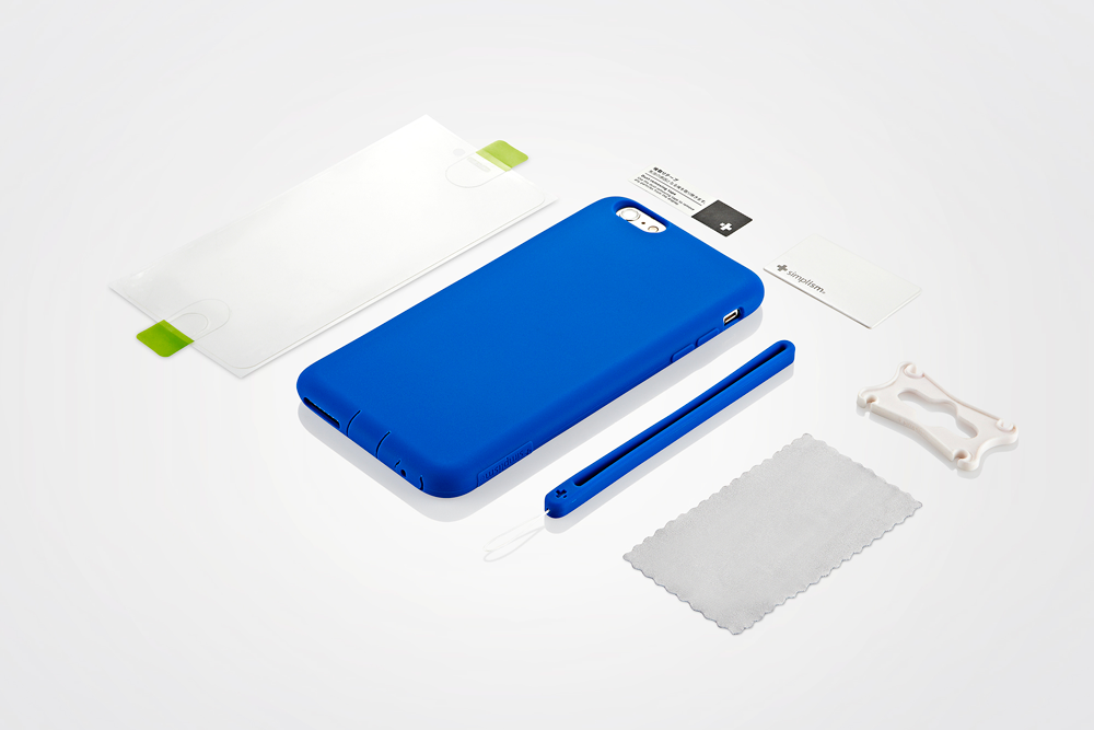 Simplism Silicone Case with Card Pocket for iPhone 6 Plus