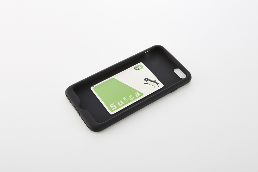 Simplism Silicone Case with Card Pocket for iPhone 6 Plus