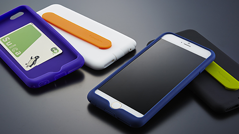 【Simplism】スマートなフォルムは保ちつつ、しっかりとガードしてくれる “Simplism Silicone Case with Card Pocket & Grip Band for iPhone 6 Plus” をリリース