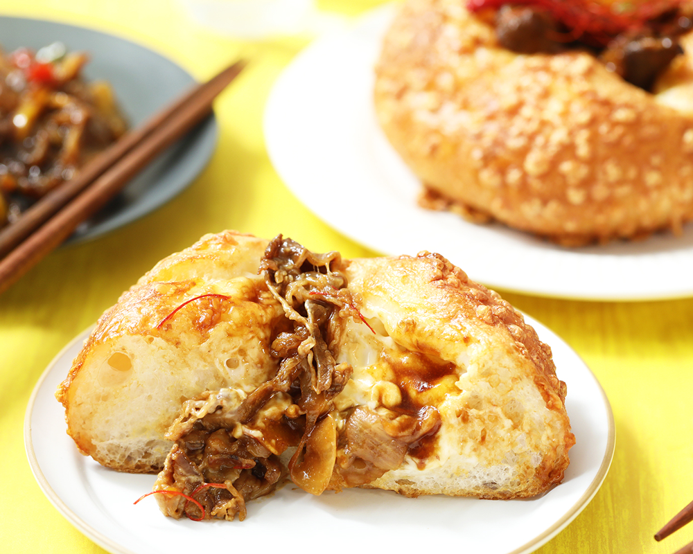 牛カルビのプルコギ チーズ フランス