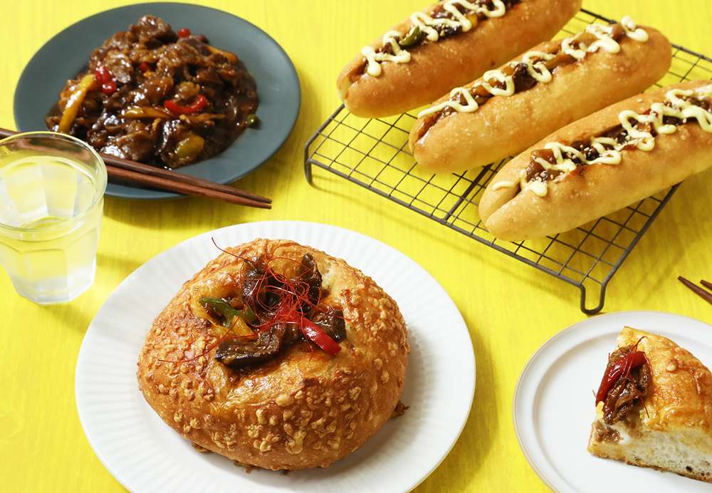 【Heart Bread ANTIQUE】期間限定製品となる “牛カルビのプルコギ チーズ フランス” と “牛カルビのプルコギ ドッグ” をリリースへのサムネイル画像