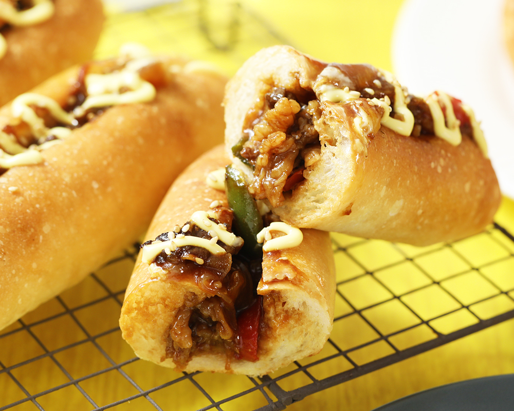 牛カルビのプルコギ ドッグ