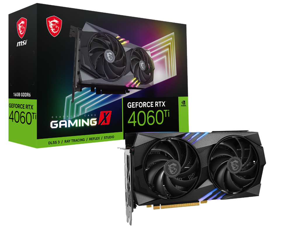 【MSI】静音、冷却、パフォーマンスを高いバランスで実現した GPU “NVIDIA®︎ GeForce®︎ RTX™ 4060 Ti GAMING X 16G” をリリースのサムネイル画像