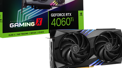 【MSI】静音、冷却、パフォーマンスを高いバランスで実現した GPU “NVIDIA®︎ GeForce®︎ RTX™ 4060 Ti GAMING X 16G” をリリース