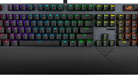 【ASUS】ホット スワップ対応のゲーミング キーボード “ASUS ROG Strix Scope II X Gaming Keyboard” をリリース